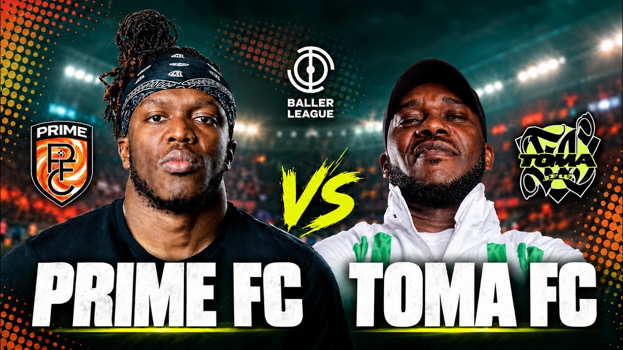 KSI REACTS TO PRIME FC vs TOMA FC! (BALLER LEAGUE UK)