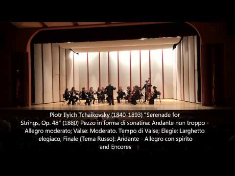 Tchaikovsky "Serenade for Strings, Op. 48" and Encores - Chamber Orchestra Kremlin at SRPAC