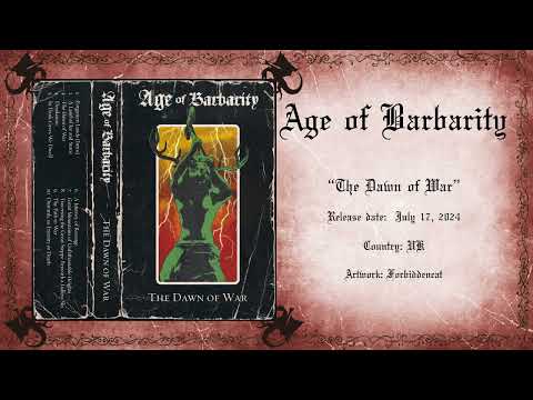 Age of Barbarity - The Dawn of War (2024, dungeon synth, fantasy)