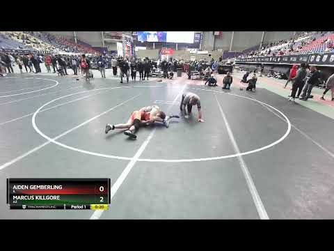 119 Lbs Champ. Round 2 - Marcus Killgore, AZ Vs Aiden Gemberling, IL Fe63