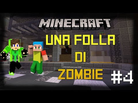 Una FOLLA di ZOMBIE! w/ FrancyPowa KidzGame #4 [Minecraft ITA] (parte 1)