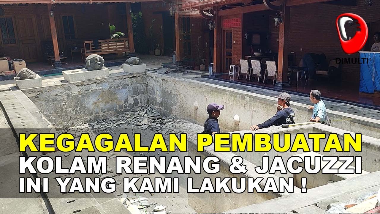 Perbaikan Kolam Renang Dan Jacuzzi Di Yogyakarta