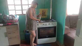 Dia de limpar o fogão