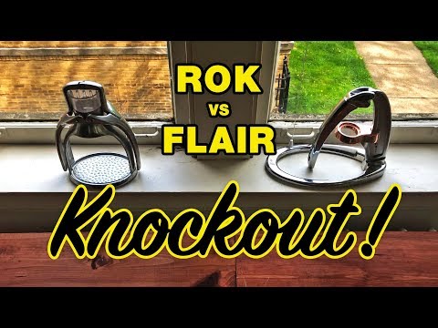 Rok vs Flair Espresso Maker - KNOCKOUT!