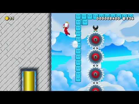 Walking on Snakes by Rage - Super Mario Maker 2 - No Commentary 1ca