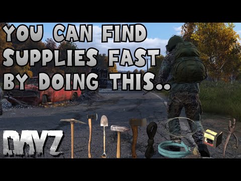 How To FIND BASE BUILDING SUPPLIES FAST In DayZ - Beginners Guide - 1.27