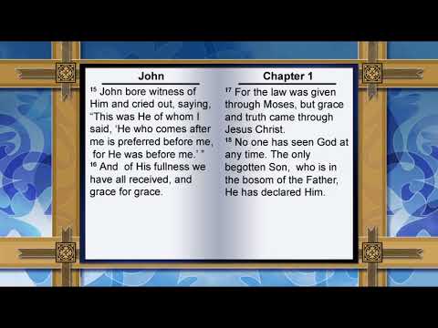 NKJV Bible Book 43  John Chapter 01