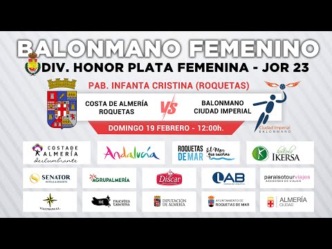 DHPF J23 -  Costa de Almería Roquetas vs BM. Ciudad Imperial