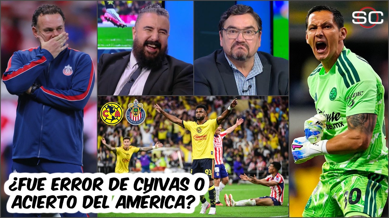 ÁLVARO ENCARÓ a PIETRASANTA tras CLÁSICO NACIONAL. CHIVAS le regaló empate al AMÉRICA | SportsCenter