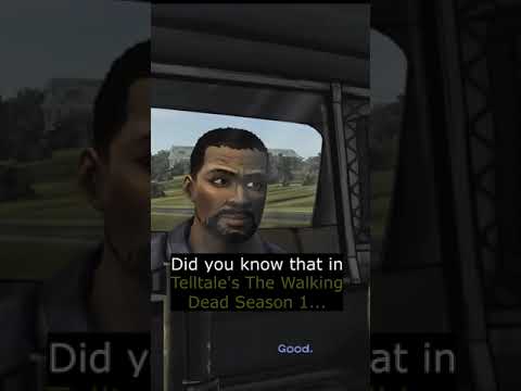 Did You Know That In Telltale's The Walking Dead Season 1...