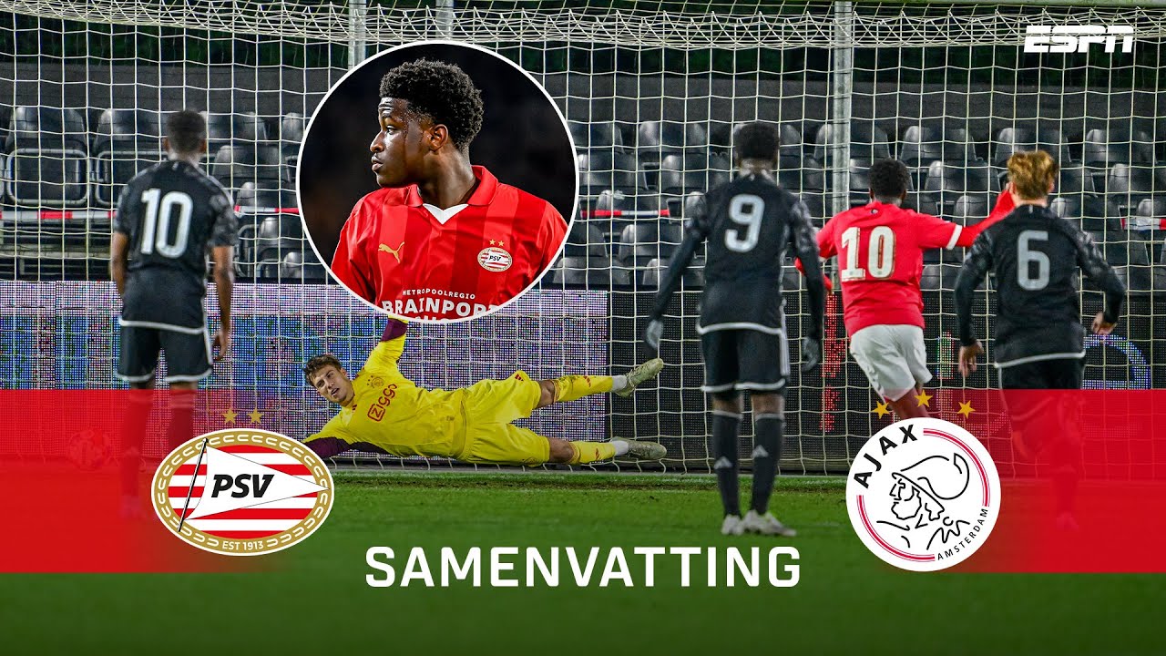 Jong PSV vs Jong Ajax highlights