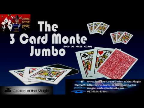 Three Card Monte Jumbo