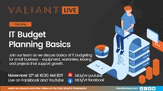 IT Budget Planning Basics