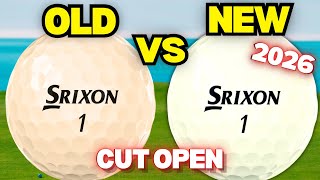 New Srixon Q Star Tour vs Old Q Star Tour Golf Balls! (Cut Open!)