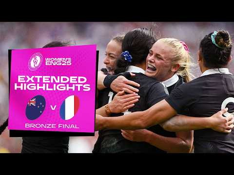 Try-scoring THRILLER 🤩 | New Zealand v France | Rugby World Cup 2025 | Extended Highlights