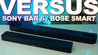 Bose Smart Soundbar Vs Sony Theater Bar 6