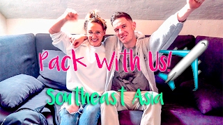 PACK WITH ME (US!) : LONG TRIP TO SOUTHEAST ASIA