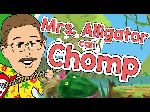 Mrs. Alligator Can Chomp | Greater Than and less Than Numbers | Jack Hartmann