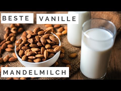 CREMIGE VANILLE - Mandelmilch selber machen // BESTE süße MANDELMILCH !!