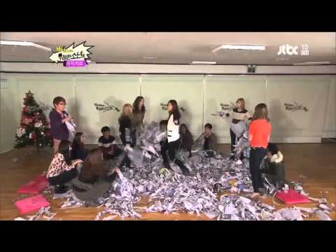 120115 SNSD - Funny cut, Newspaper War & Party