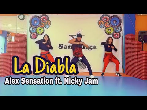 La Diabla - Alex Sensation, Nicky Jam /Coreografia #Zumba