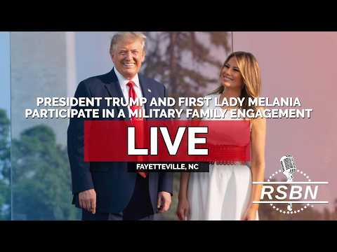 LIVE: President Trump and First Lady Melania Participate in a Military Family Engagement - 02/13/26