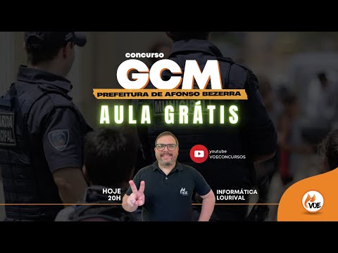 Concurso GCM - Afonso Bezerra