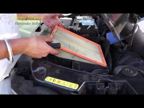 How to Change Engine Air Filter on Range Rover Sport | Replace Engine Air Filter on Ranger Rover