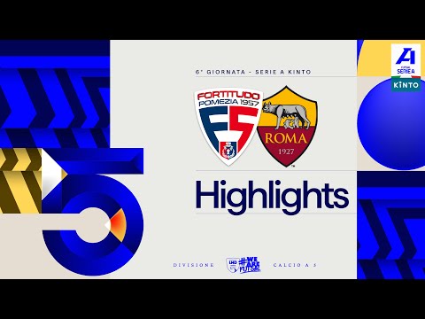 Fortitudo Pomezia 2-1 Roma 1927 | Goals and highlights | Matchday 6 | Serie A KINTO 2025/2026