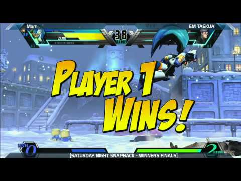 UMVC3: Marn vs EM TAEKUA - Winners Finals - Saturday Night Snapback 6.2