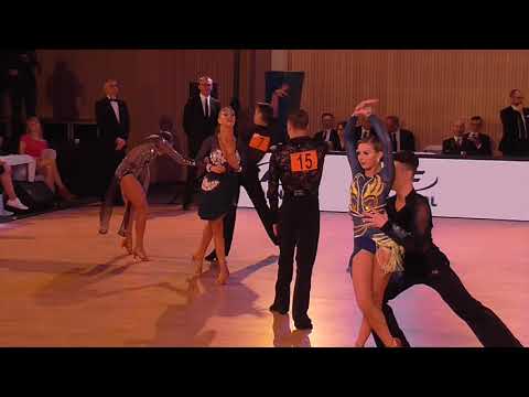 092 Vilém Šír - Hana Anna Šišková /MČR T10 2018/ Kojetín/ U21/ Semifinále/ Rumba