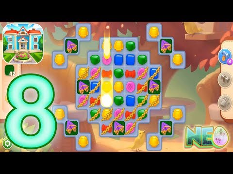 Homescapes: Gameplay Walkthrough Part 8 - Level 20 - 22 Completed (iOS, Android)