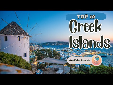 Top 10 Most Beautiful Greek Islands - Bonus Pick! #travel #greece #island