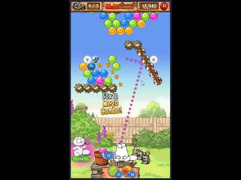 Simon's Cat Pop Time Level 698 - NO BOOSTERS 😺 | SKILLGAMING ✔️