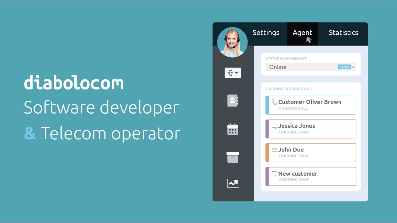 Diabolocom Cloud Call Center Software
