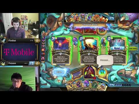 Firebat vs Fr0zen - Division B - Hearthstone Grandmasters Americas 2020 Season 1 - Week 4