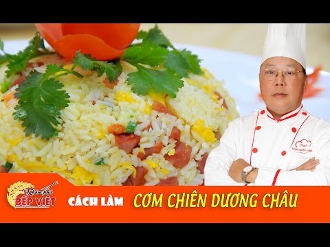 How to make delicious and attractive Yangzhou Fried Rice - Chef Vinh | How to make Yangzhou fried...