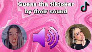 Guess the tiktoker by their voice