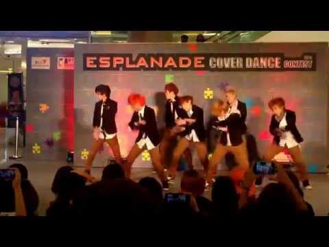 140518 บังเอิญ cover BTS - Boy In Luv @ESPLANDE cover dance Contest