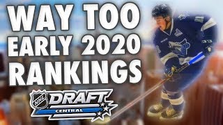 WAY TOO EARLY 2020 NHL DRAFT RANKINGS ( LAFRENIÈRE , BYFIELD , HOLTZ , ...)