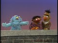 Classic Sesame Street Ernie Bert And Mona Monster Pretend To Be Trees In Order To Attract Birds S