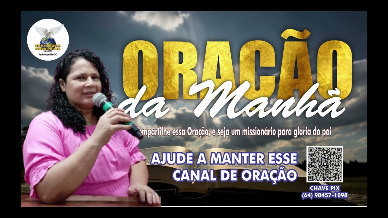 Oração da Manhã do dia 07/12/2024  Pastora Sônia Maria