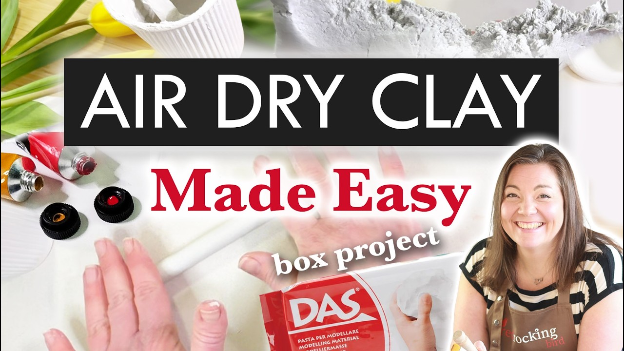 Air Dry Clay for Beginners : Start with This Simple Project