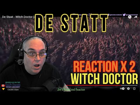 De Staat Reaction - Witch Doctor  + Live Version - First Time Hearing - Requested - Wickedly Great