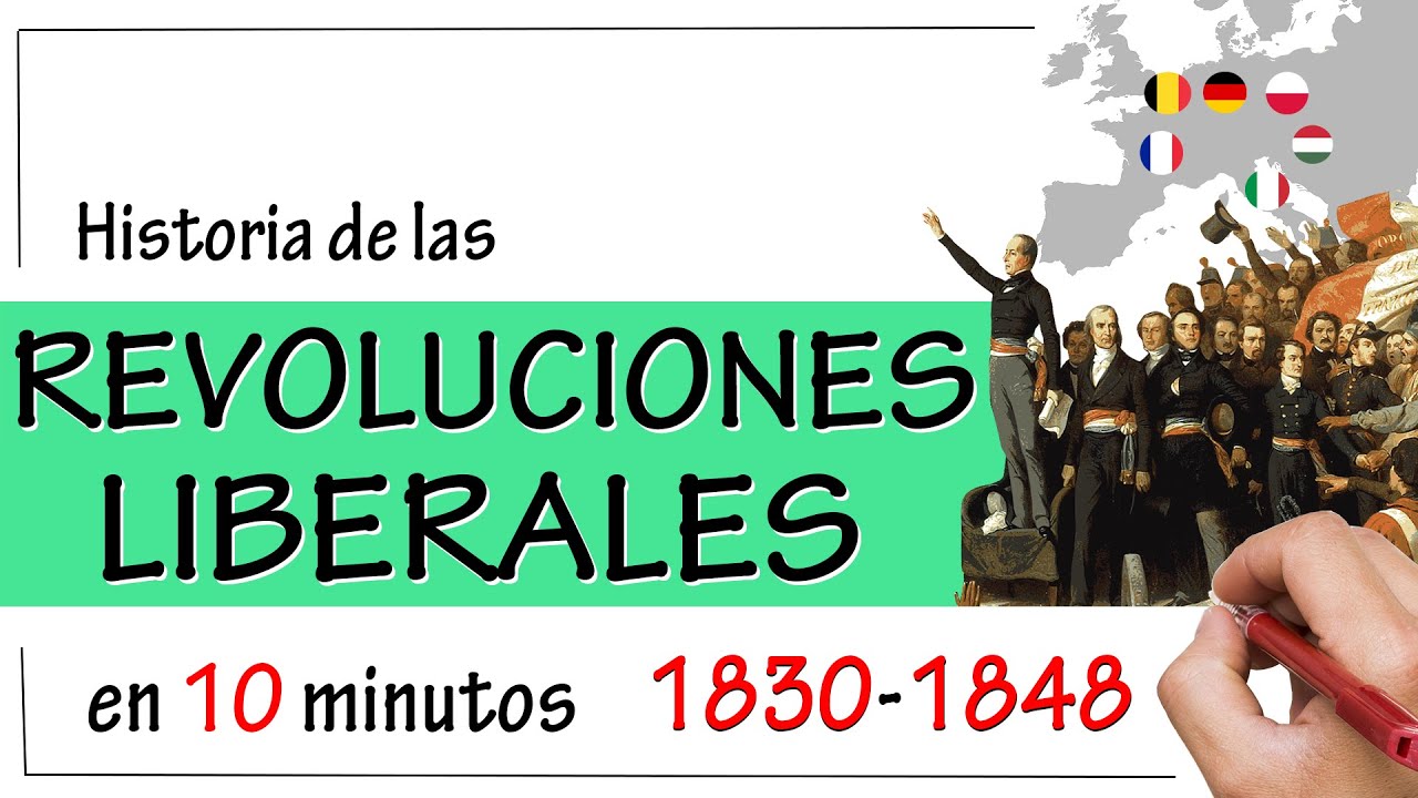 NACIONALISMOS y REVOLUCIONES LIBERALES de 1830 y 1848 - Resumen | Francia, Italia, Alemania...