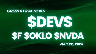 DevvStream ($DEVS) | Ford ($F) | Oklo ($OKLO) | Pony.ai ($PONY) | NVIDIA ($NVDA)