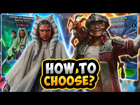 Coven of Shadows or Smuggler's Run 3?  Hondo or Ahsoka?