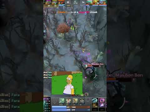 Dota 2 - Shadow Fiend Trigerred by SS Death Propeth #Shorts #Short #Dota2