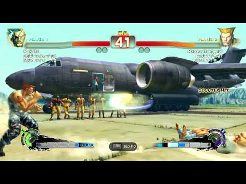 MaKSF4 (Sagat) vs MatchedTangent6 (Guile) SSF4 AE Online Ranked Match