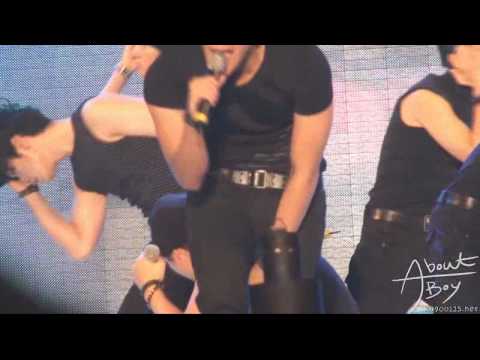 [FANCAM] 100723 Marine Sports Festival - Again & Again (Junho focus)